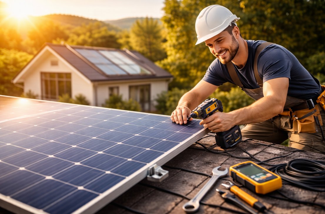 Photovoltaik Geo-Domains fuer lokale Solarteure und PV-Betriebe Leverkusen